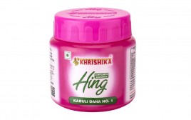 Khrishika Hing Kabuli Dana No.1   Plastic Container  100 grams